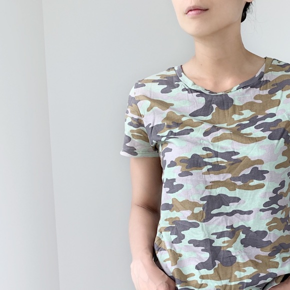 PINK GRAY CAMO Tee - Picture 4 of 6